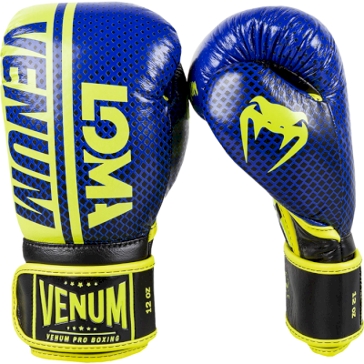 Перчатки Venum Shield Loma Edition Blue/Yellow - фото 1