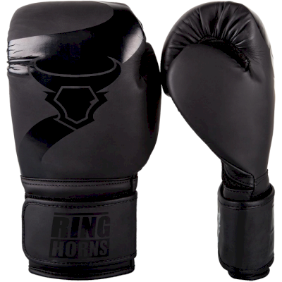 Боксерские Перчатки Ringhorns Charger Black - фото 1