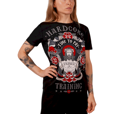 Женская футболка Hardcore Training Time To Pay - фото 1