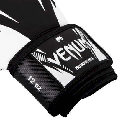 Боксерские перчатки Venum Impact Black/White - фото 2
