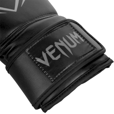 Боксерские перчатки Venum Contender Black/Grey - фото 3