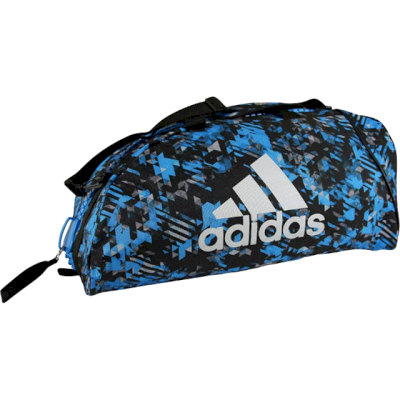 Спортивная сумка Adidas Combat Camo L сине-камуфляжная