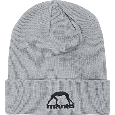 Зимняя шапка Manto Logo 21 Gray - фото 1