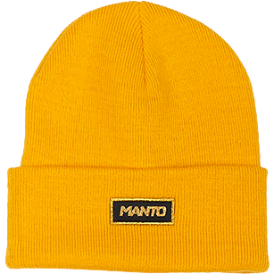 Шапка Manto Logotype Yellow