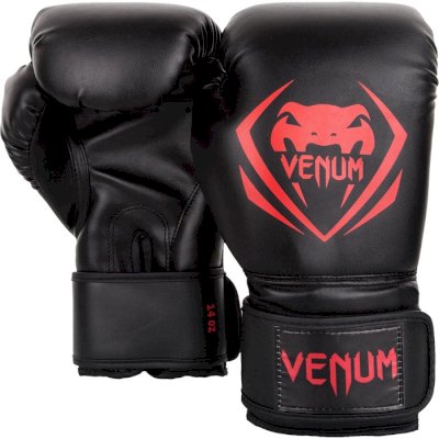 Боксерские перчатки Venum Contender Black/Red