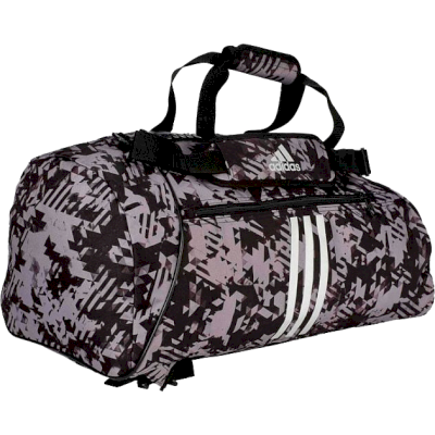 Спортивная сумка Adidas Combat Camo L черно-камуфляжная - фото 2