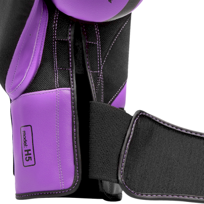 Боксерские перчатки Hayabusa H5 Purple/Black - фото 2