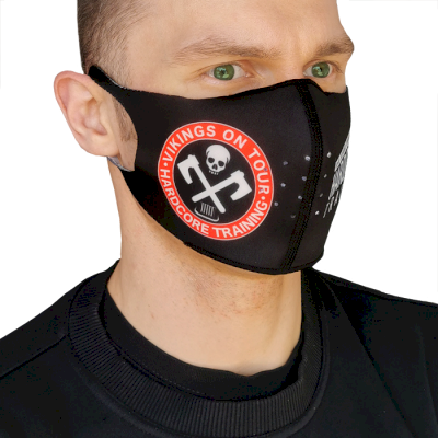 Защитная неопреновая маска Hardcore Training Vikings On Tour