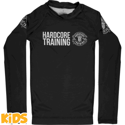 Детский рашгард Hardcore Training Recruit Black