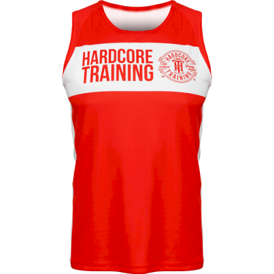 Тренировочная майка Hardcore Training Red/White