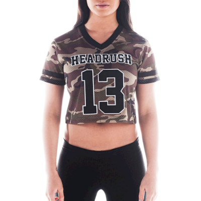 Женская футболка Headrush HR 13 Camo Team