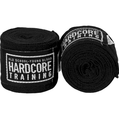 Боксерские бинты Hardcore Training Classic Black 3.5