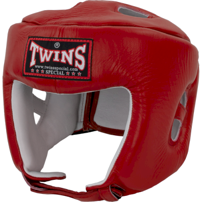 Боксерский шлем Twins HGL-4 Red