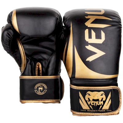 Боксерские перчатки Venum Challenger 2.0 Black/Gold