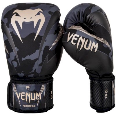 Боксерские перчатки Venum Impact Dark Camo/Sand