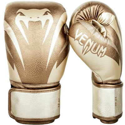 Боксерские перчатки Venum Impact Gold - фото 3