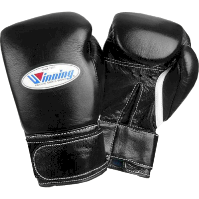 Боксерские перчатки Winning Black