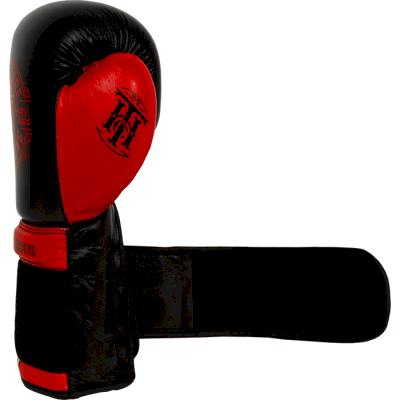 Боксерские перчатки Hardcore Training Premium Black/Red - фото 2