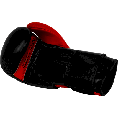 Боксерские перчатки Hardcore Training Premium Black/Red - фото 3
