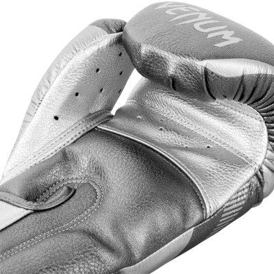 Боксерские перчатки Venum Impact Silver - фото 1