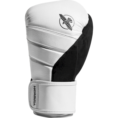 Боксерские перчатки Hayabusa T3 White/Black - фото 1