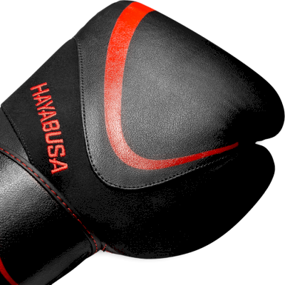 Боксерские перчатки Hayabusa H5 Black/Red - фото 1