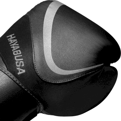 Боксерские перчатки Hayabusa H5 Black/Grey - фото 1
