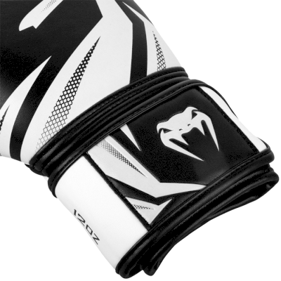 Перчатки для бокса Venum Challenger 3.0 Black/White - фото 2