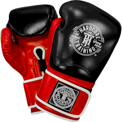 Боксерские перчатки Hardcore Training HardLea Black/Red