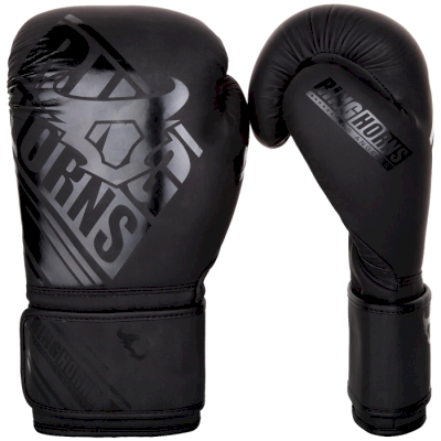 Боксерские перчатки Ringhorns Nitro Black - фото 1