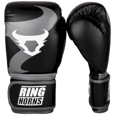 Боксерские Перчатки Ringhorns Charger Black/Grey - фото 1