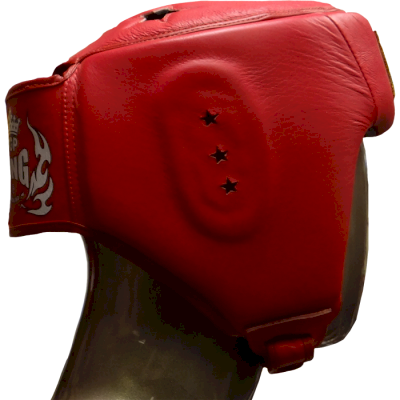 Боксерский шлем Top King Red - фото 1