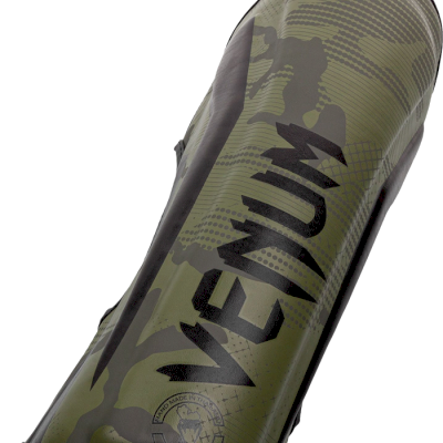 Защита голени Venum Elite Khaki Camo Green - фото 1