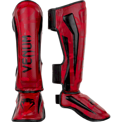 Защита голени Venum Elite Red Camo