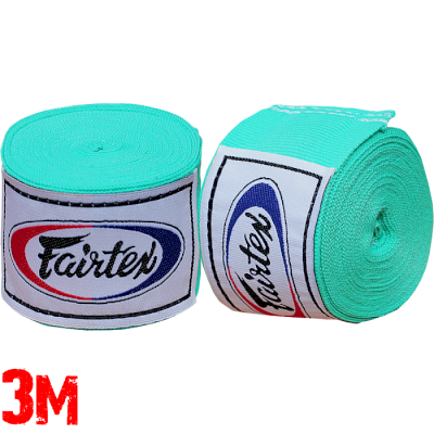 Боксерские бинты Fairtex Mint Green 3м