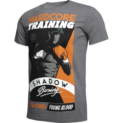 Футболка Hardcore Training Shadow Boxing Grey