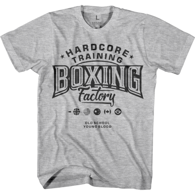 Футболка Hardcore Training Boxing Factory 2 Grey