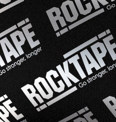 Кинезио тейп Rocktape Design 5см×5м Silver Logo - фото 1