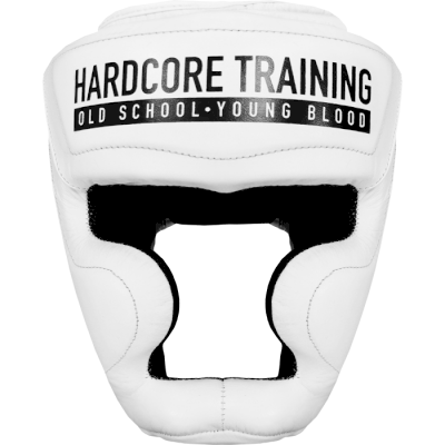 Боксерский шлем Hardcore Training Performance White