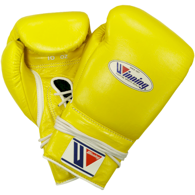 Боксерские перчатки Winning 16 Oz. Yellow