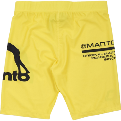 Компрессионные шорты Manto Future Yellow - фото 2