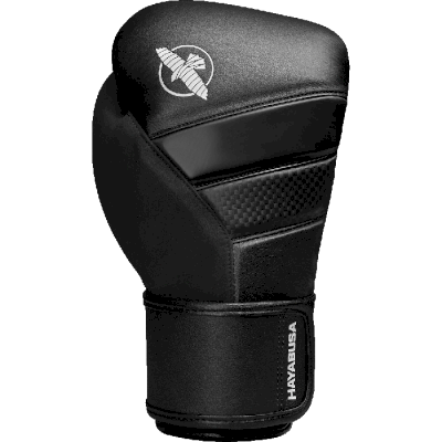 Боксерские перчатки Hayabusa T3 Black - фото 1
