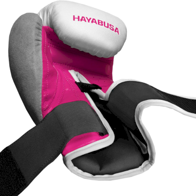 Перчатки Hayabusa T3 White/Pink - фото 3