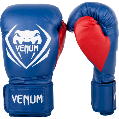Боксерские перчатки Venum Contender Blue/White-Red - фото 1