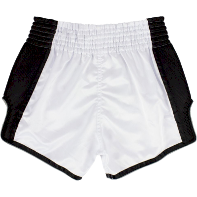 Тайские шорты Fairtex White/Black - фото 1
