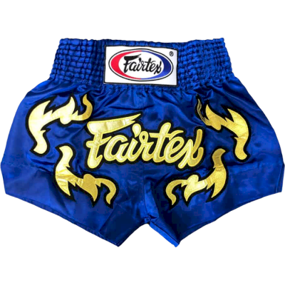 Тайские шорты Fairtex Blue/Yellow
