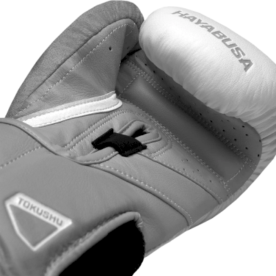 Боксерские Перчатки Hayabusa T3 White/Grey - фото 3