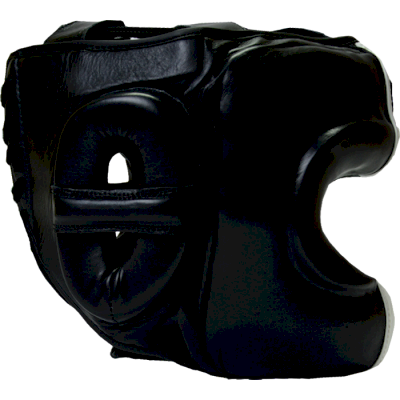 Бамперный шлем JagGed Black/White - фото 1