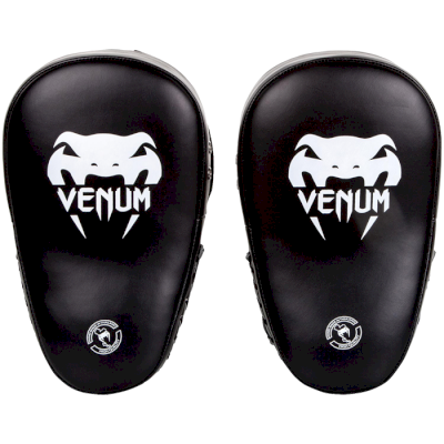 Тренерские пэды Venum Elite Small Kick Pads Black