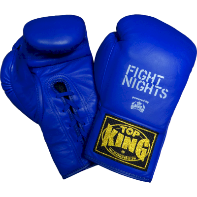 Перчатки боксерские Top King Boxing Pro Blue